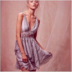 *Rare* Free People Open Back Sequin Dress